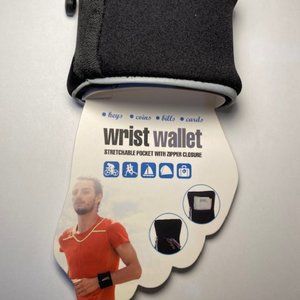 COPY - DURABLE WRIST WALLET STRETCH POCKET WITH ZIPPER